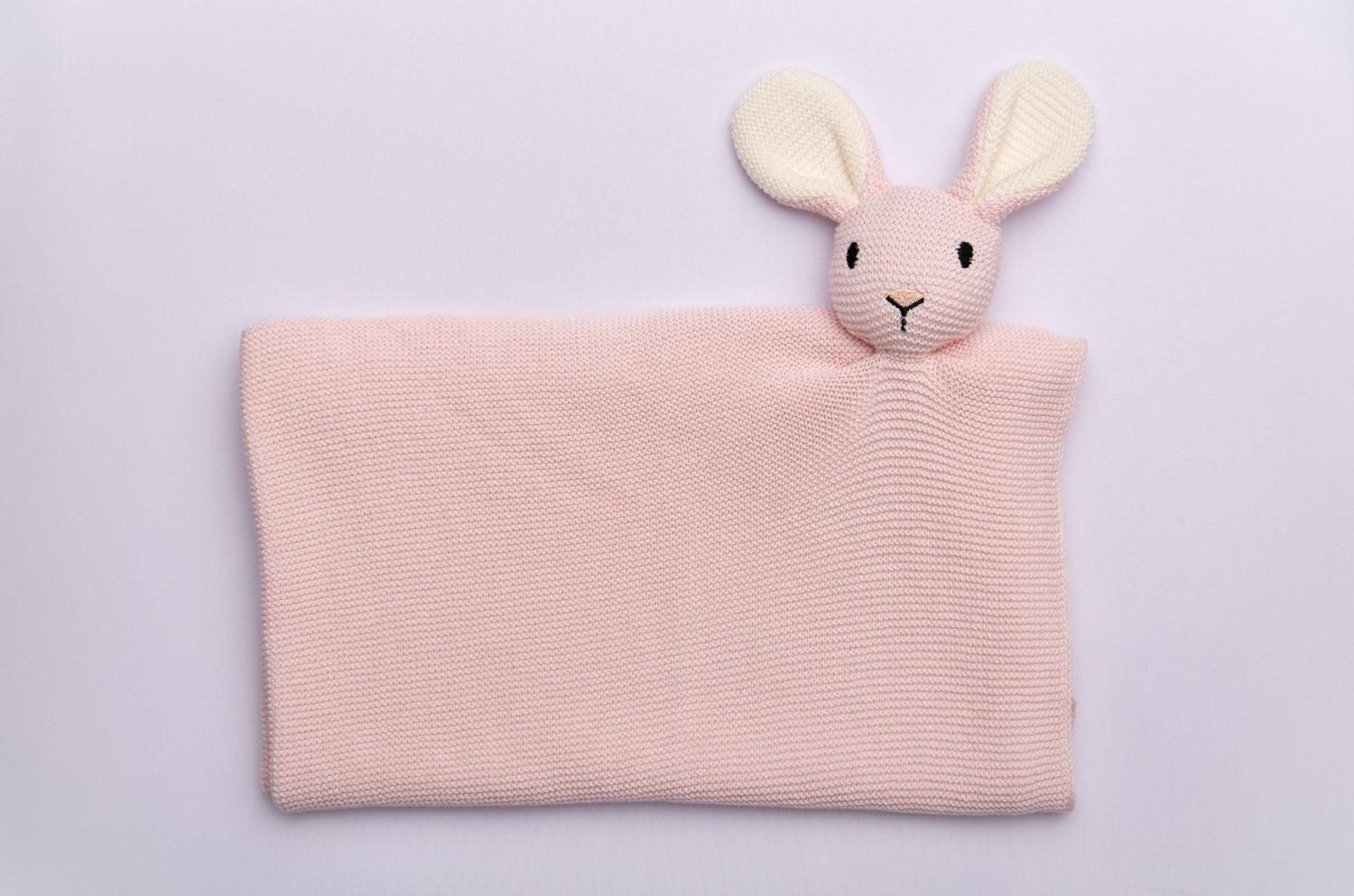 Bunny Comforter Organic Cotton BlankieBoo (baby pink)