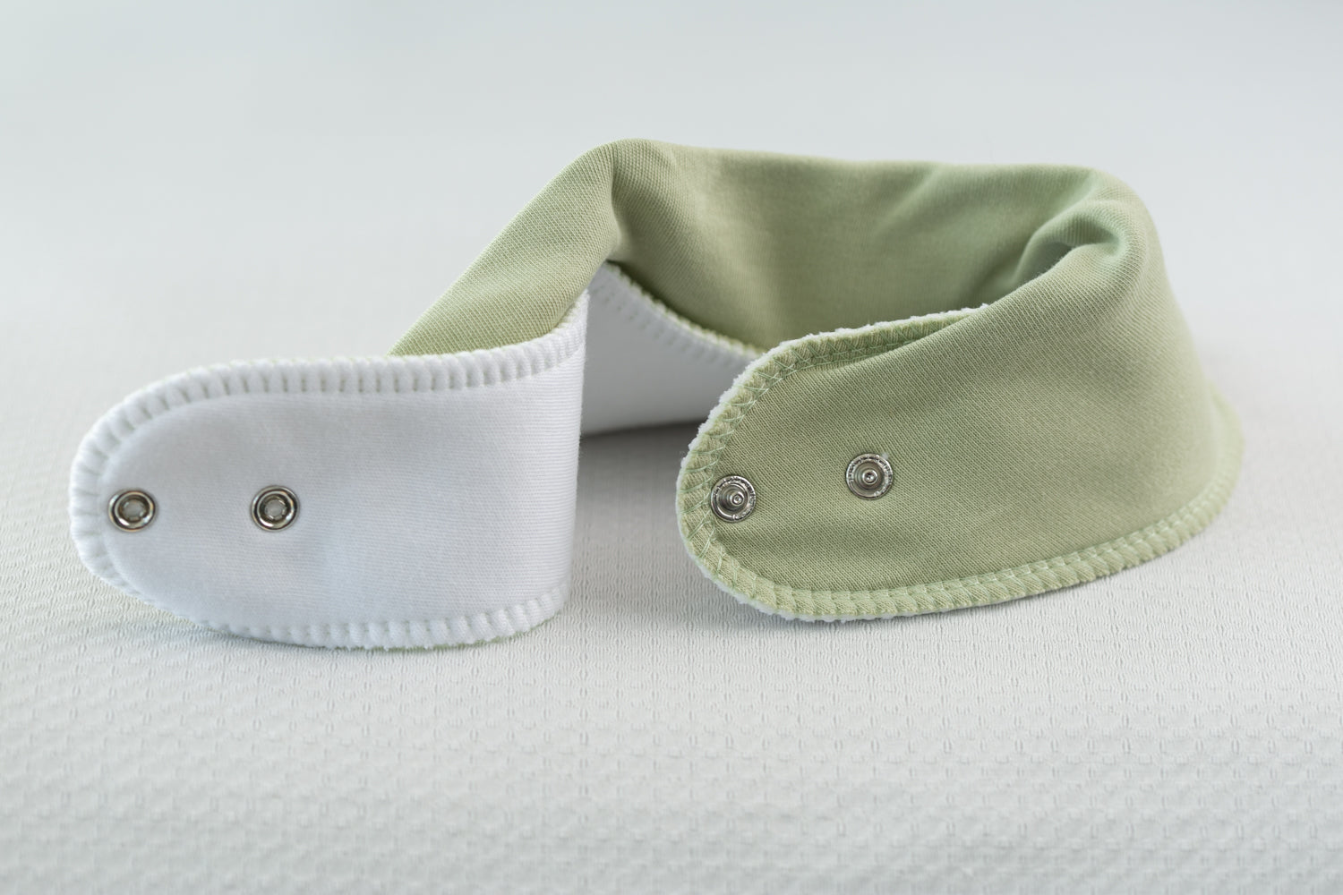 Why, Snake, hello! Organic cotton DribbleBoo bandana bib