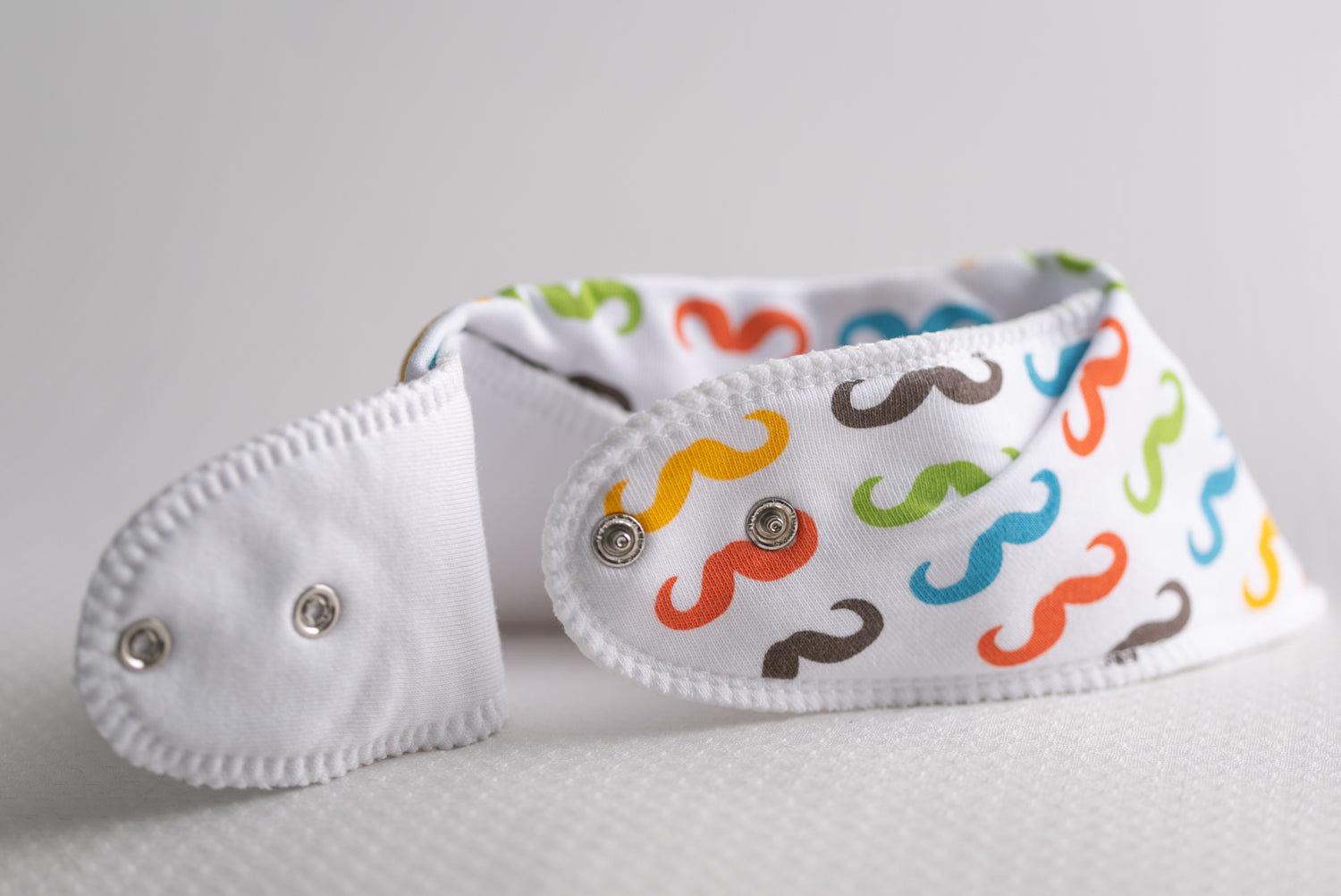 The Mo organic cotton DribbleBoo bandana bib