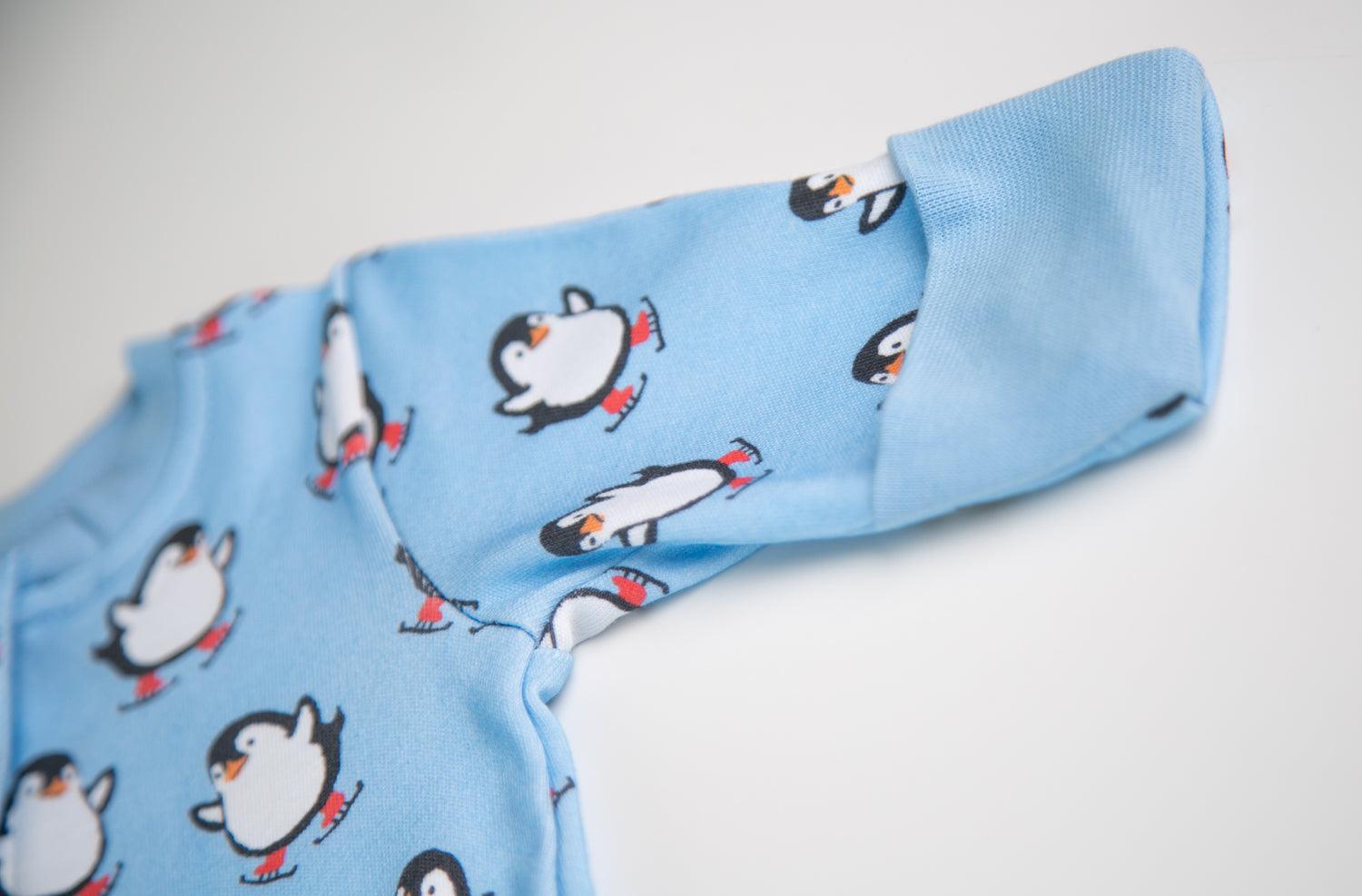 Penguins organic cotton ZippyBoo suit