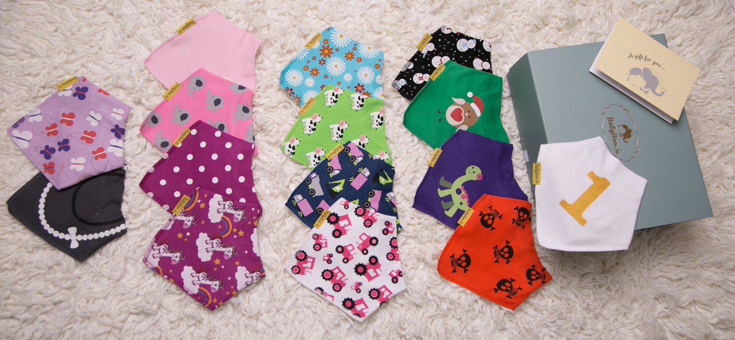Gift Box - their first year of bibs