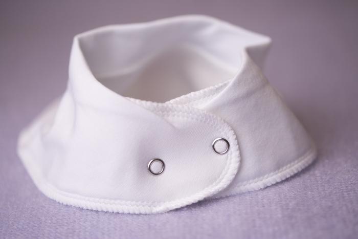 My first birthday gold organic cotton DribbleBoo bandana bib