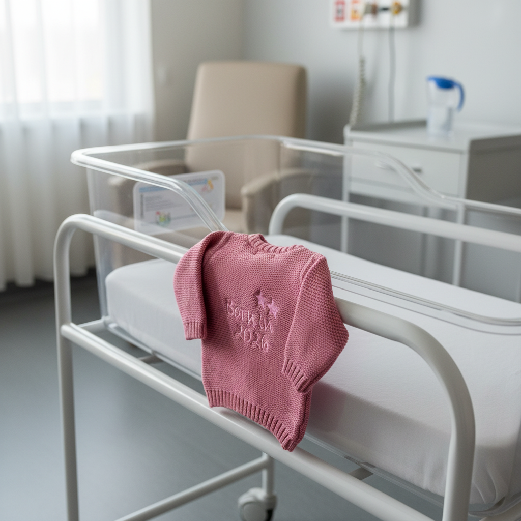 Stars Born in 2026 Organic Cotton Zipped Cardigan