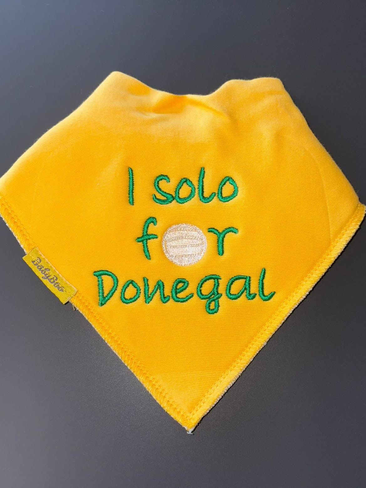 I solo for... organic cotton DribbleBoo bandana bib