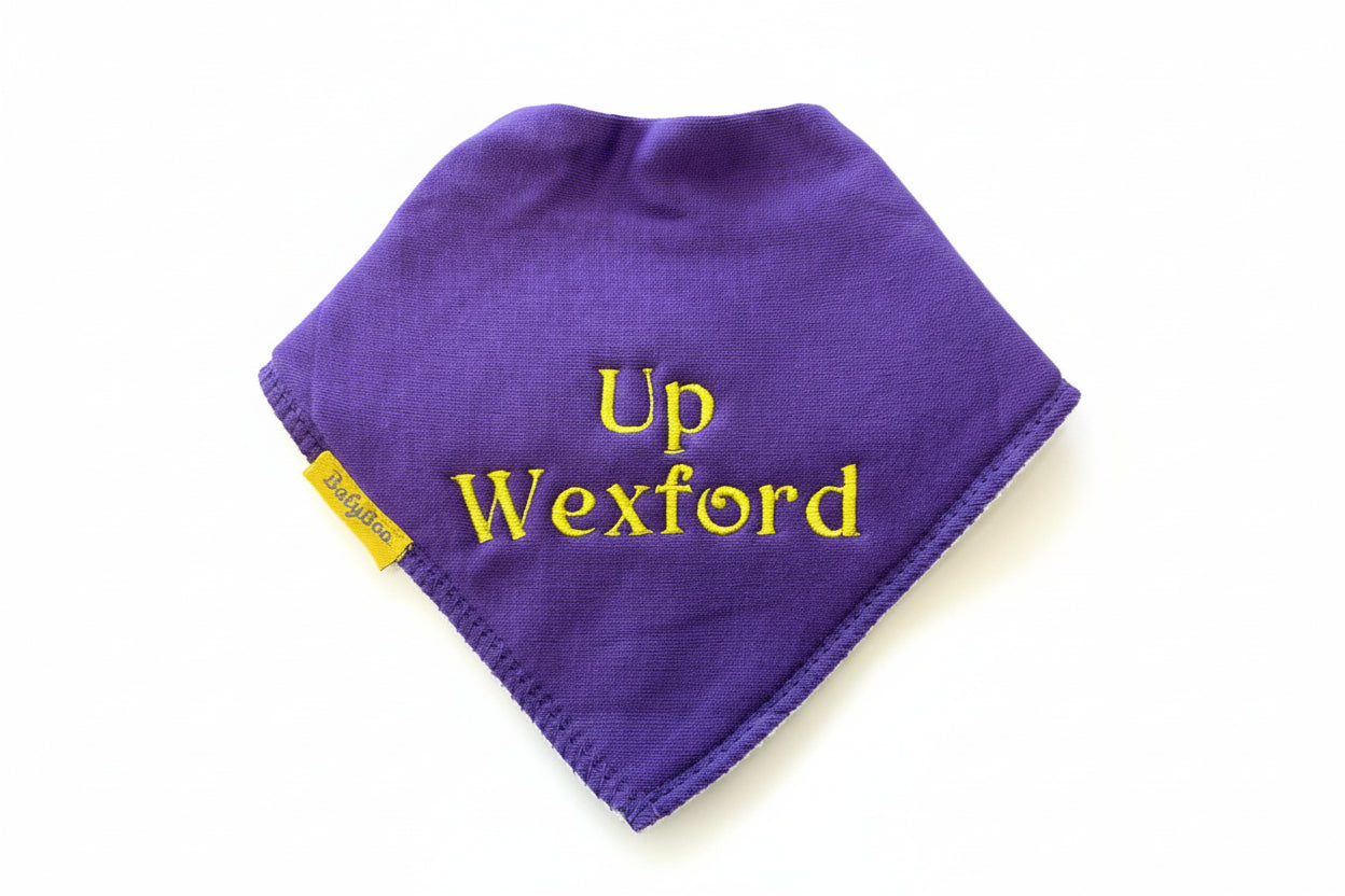 Up Wexford Organic Cotton DribbleBoo bandana bib
