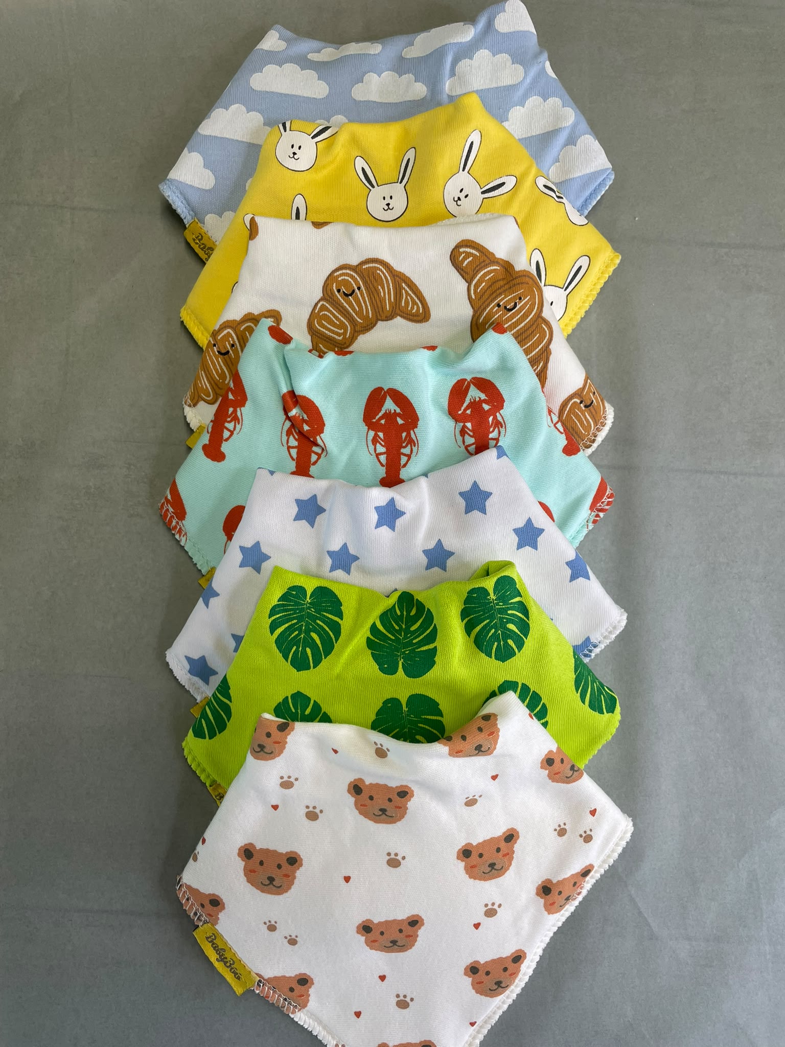 A week of bibs - for little boys