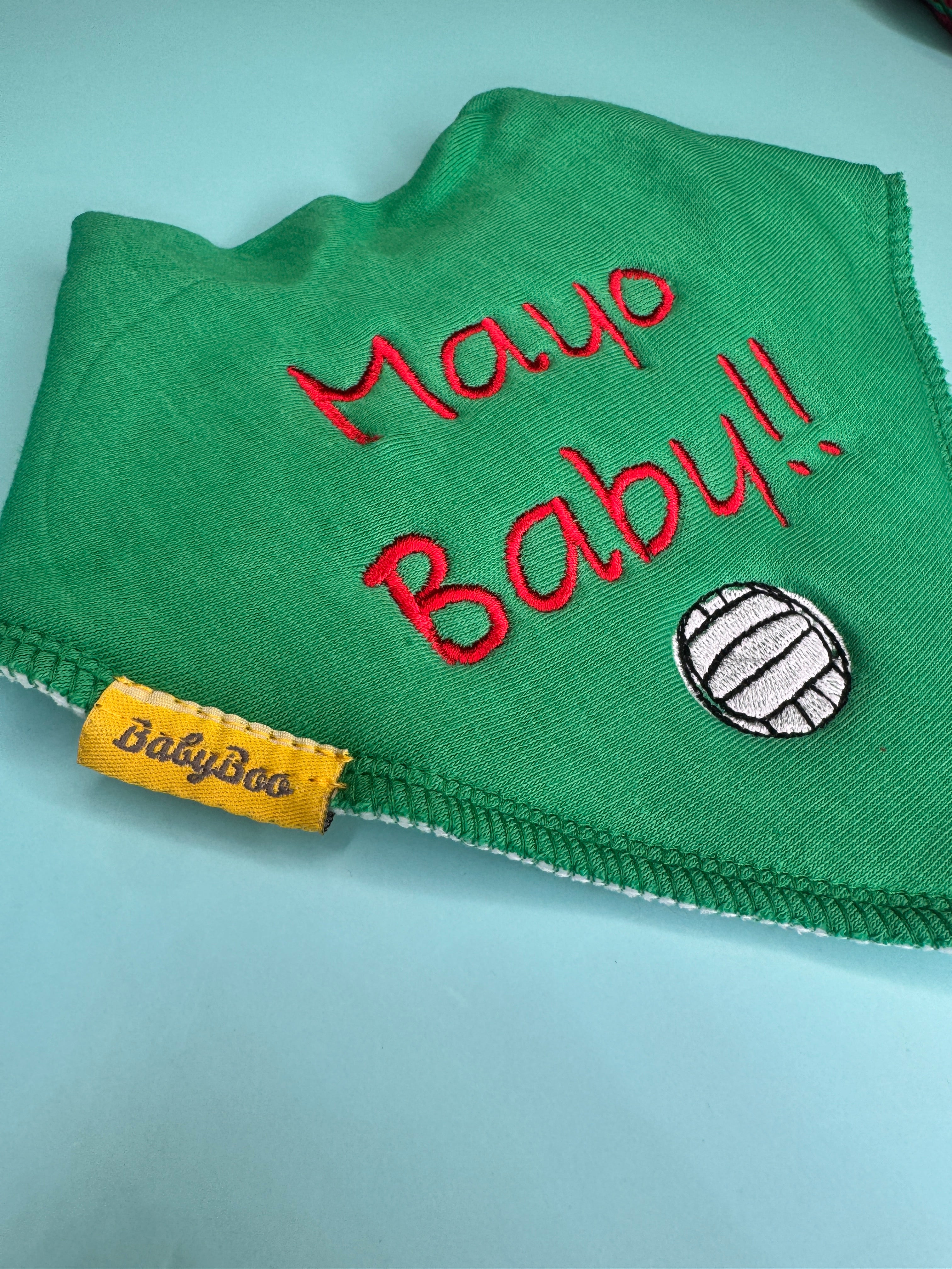 Mayo Baby Organic Cotton DribbleBoo bandana bib