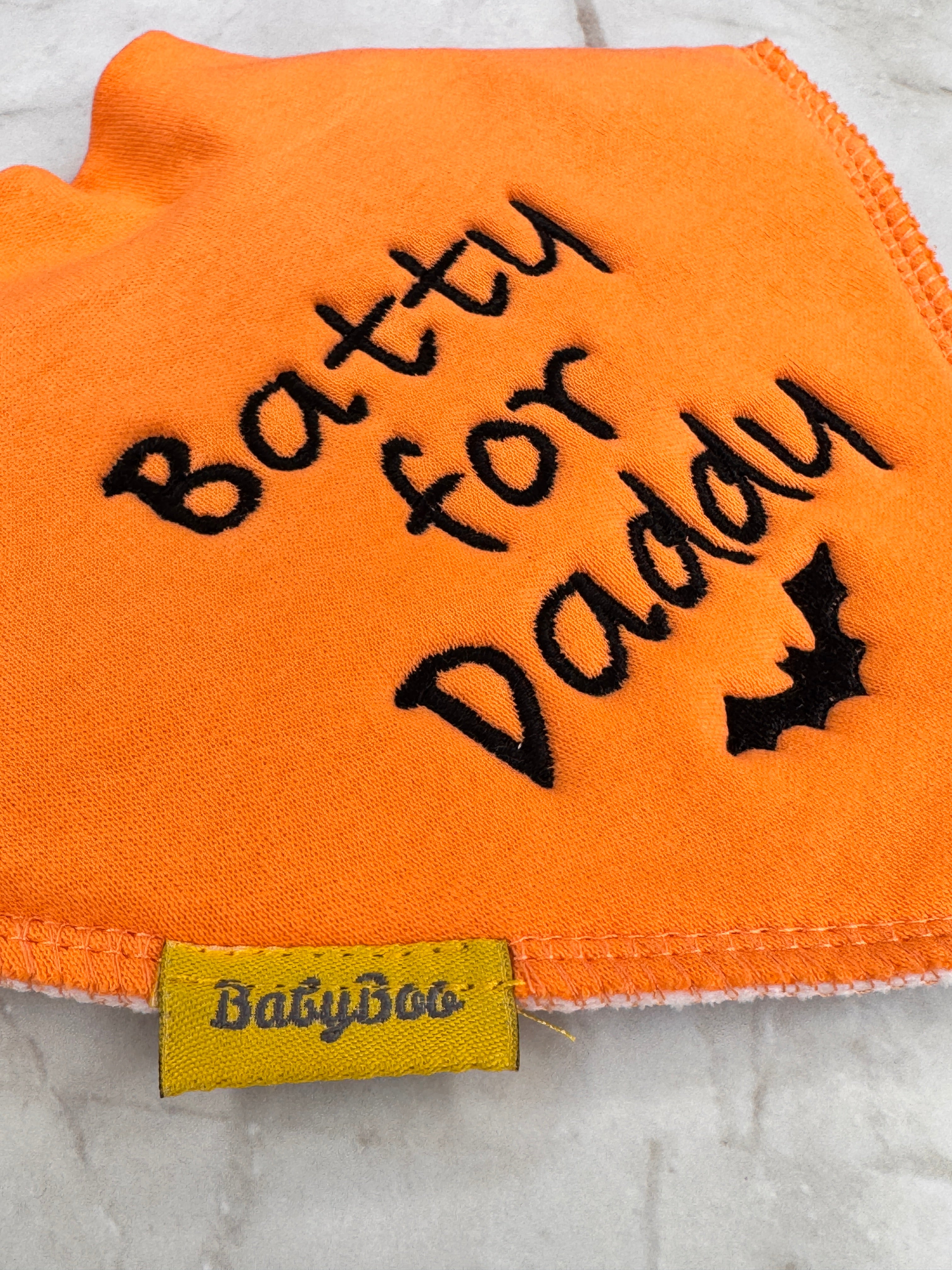 Batty organic cotton DribbleBoo bandana bib