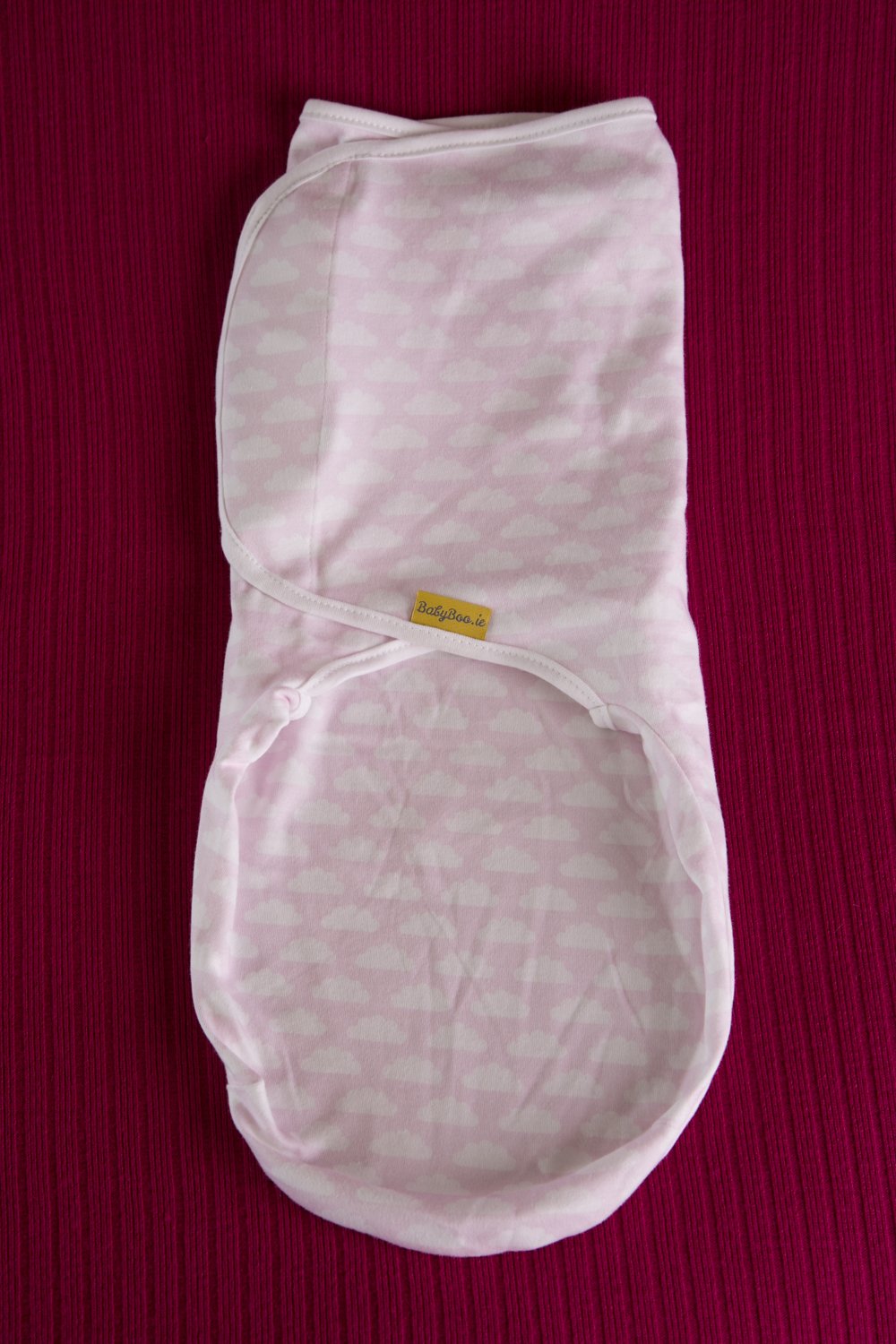 Up in the pink clouds organic cotton SwaddleBoo