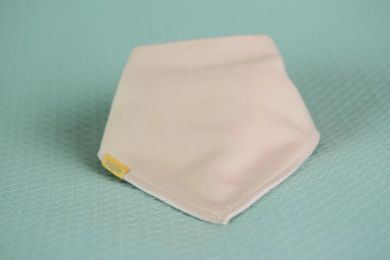 Her first birthday teddy bear organic cotton Dribbleboo bandana bib