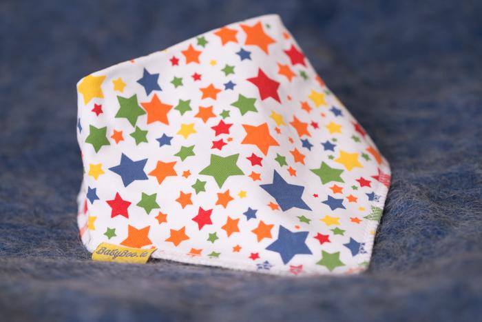 Superstars organic cotton DribbleBoo bandana bib