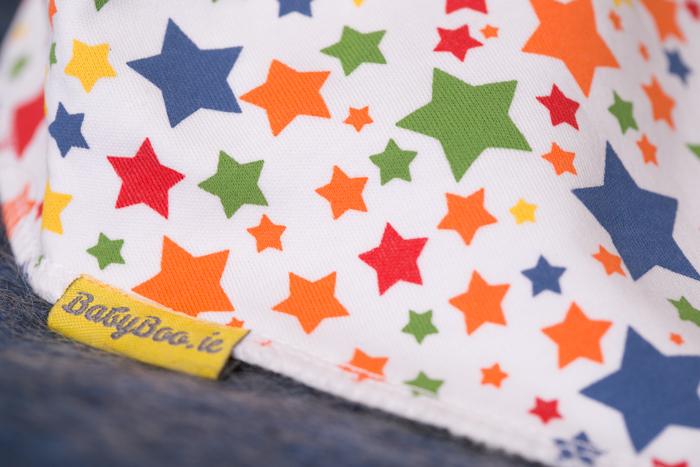 Superstars organic cotton DribbleBoo bandana bib