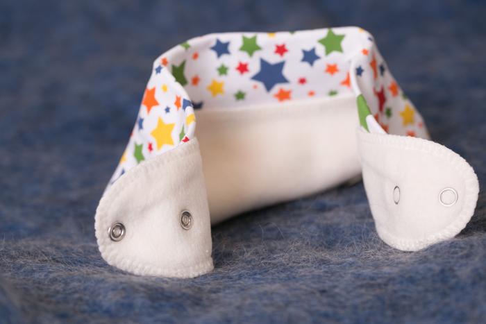 Superstars organic cotton DribbleBoo bandana bib