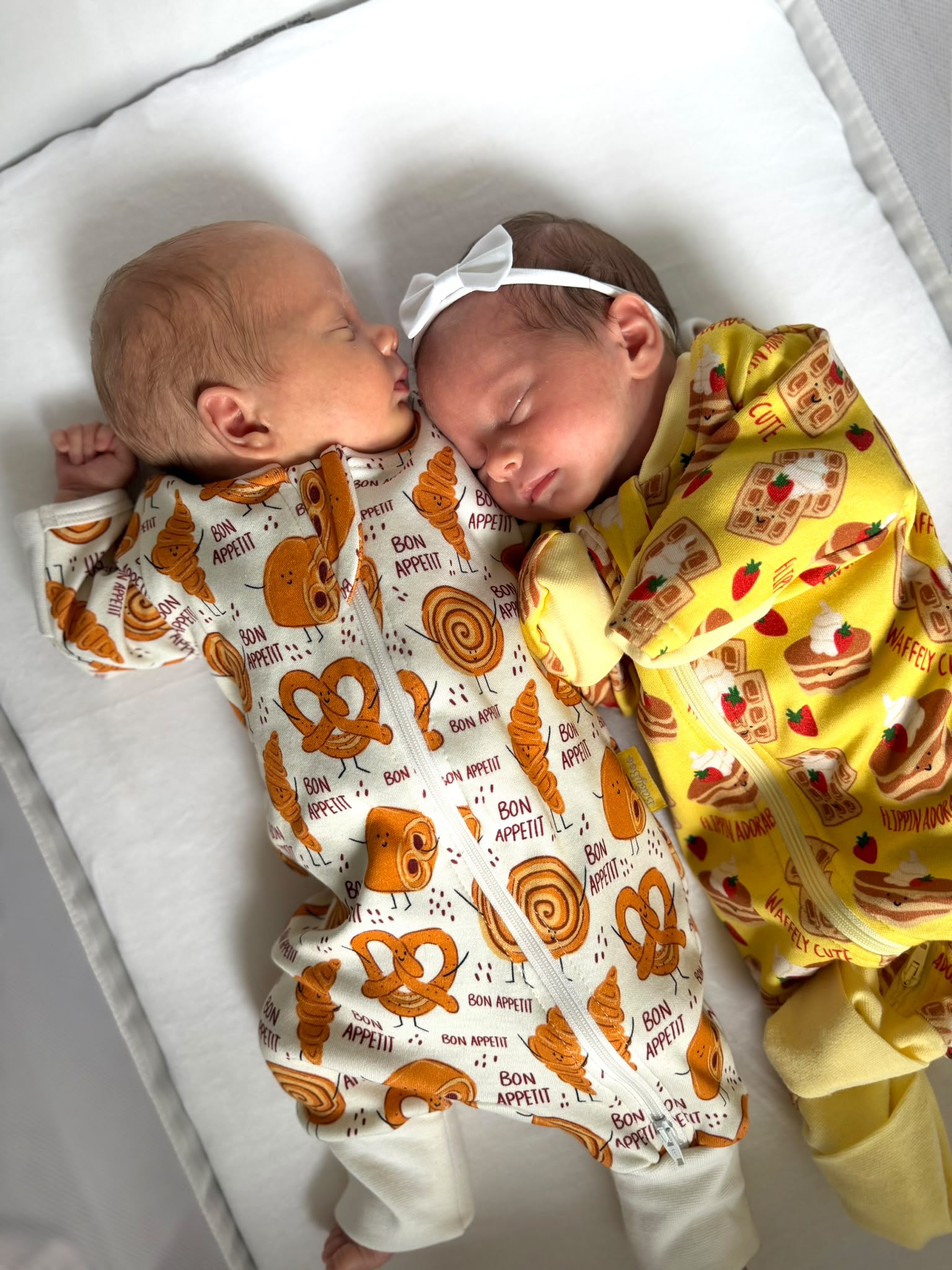 Waffle Club organic cotton ZippyBoo suit
