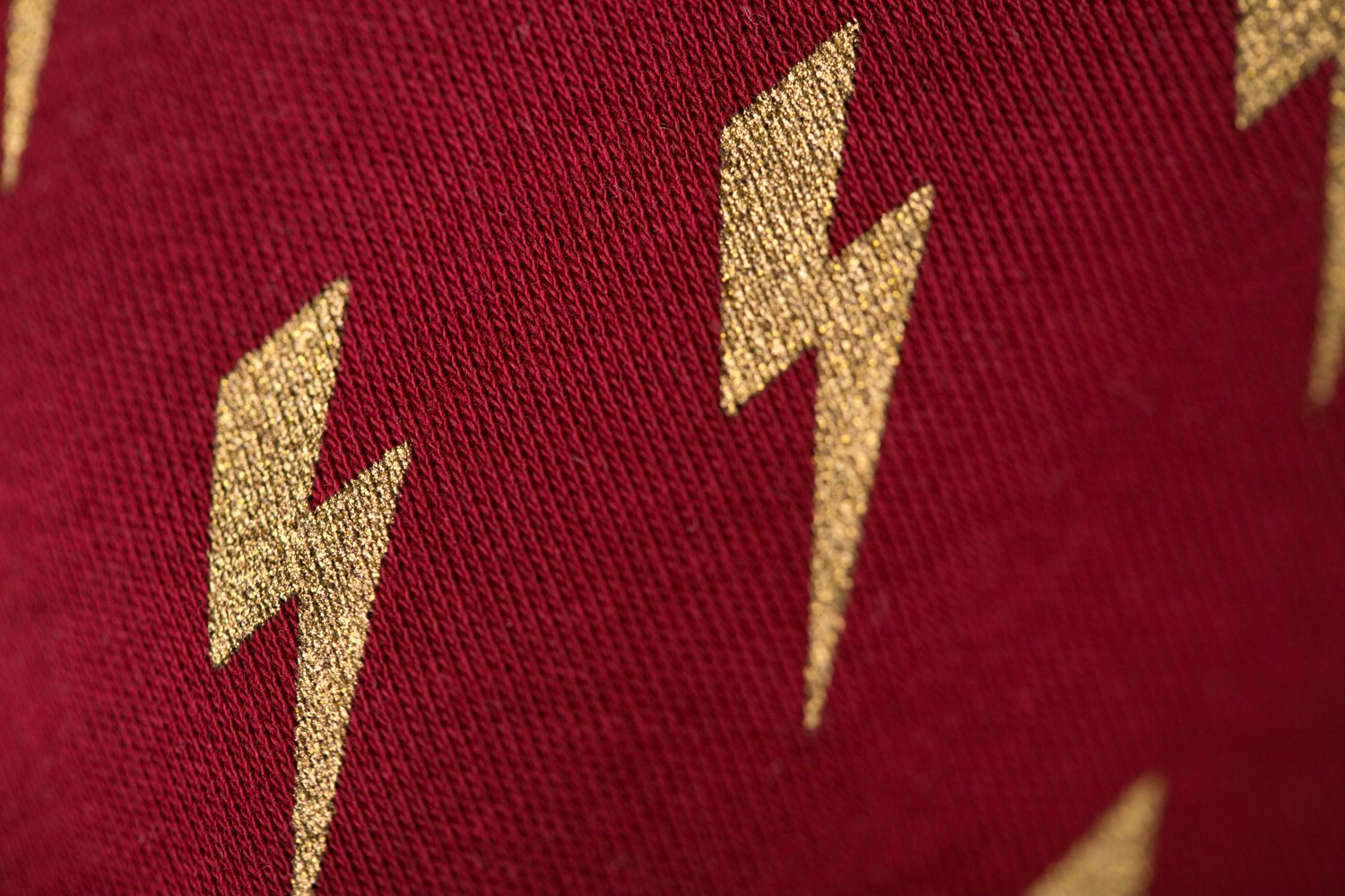 Golden bolts organic cotton DribbleBoo bandana bib