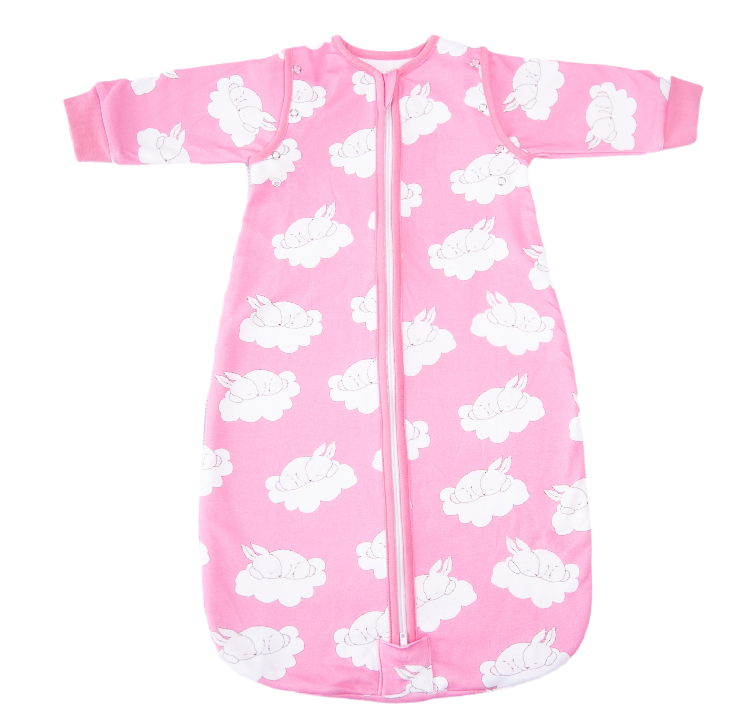 Sleepy bunnies organic cotton SnuggleBoo sleeping bag (2.5 tog)