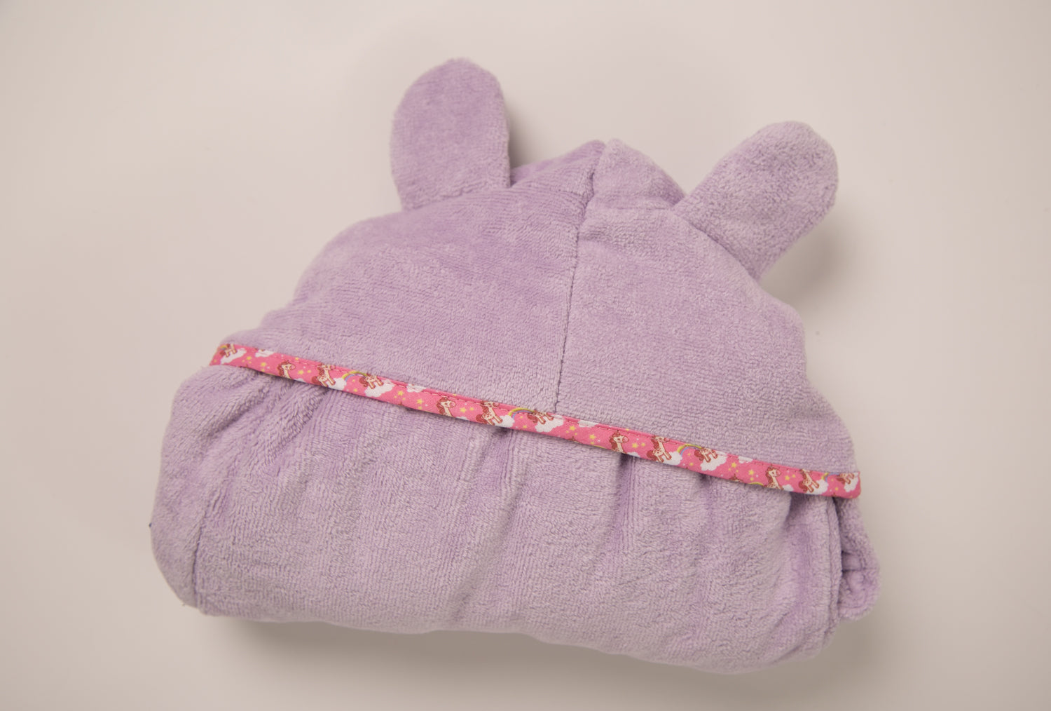 Lilac unicorns organic cotton CozyBoo robe