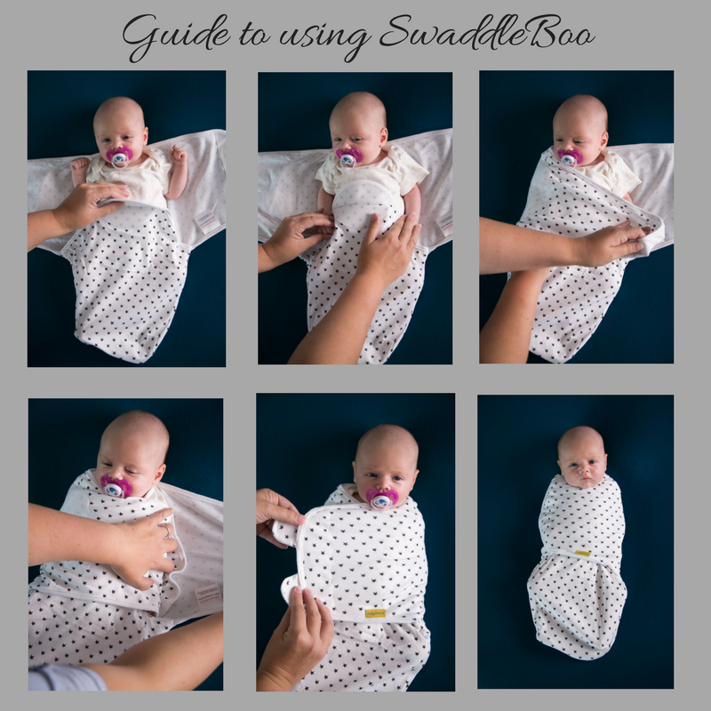 Waves organic cotton SwaddleBoo