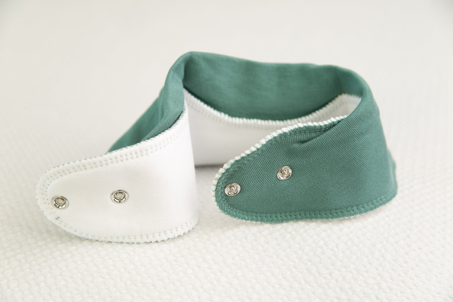 Just Teal organic cotton DribbleBoo bandana bib