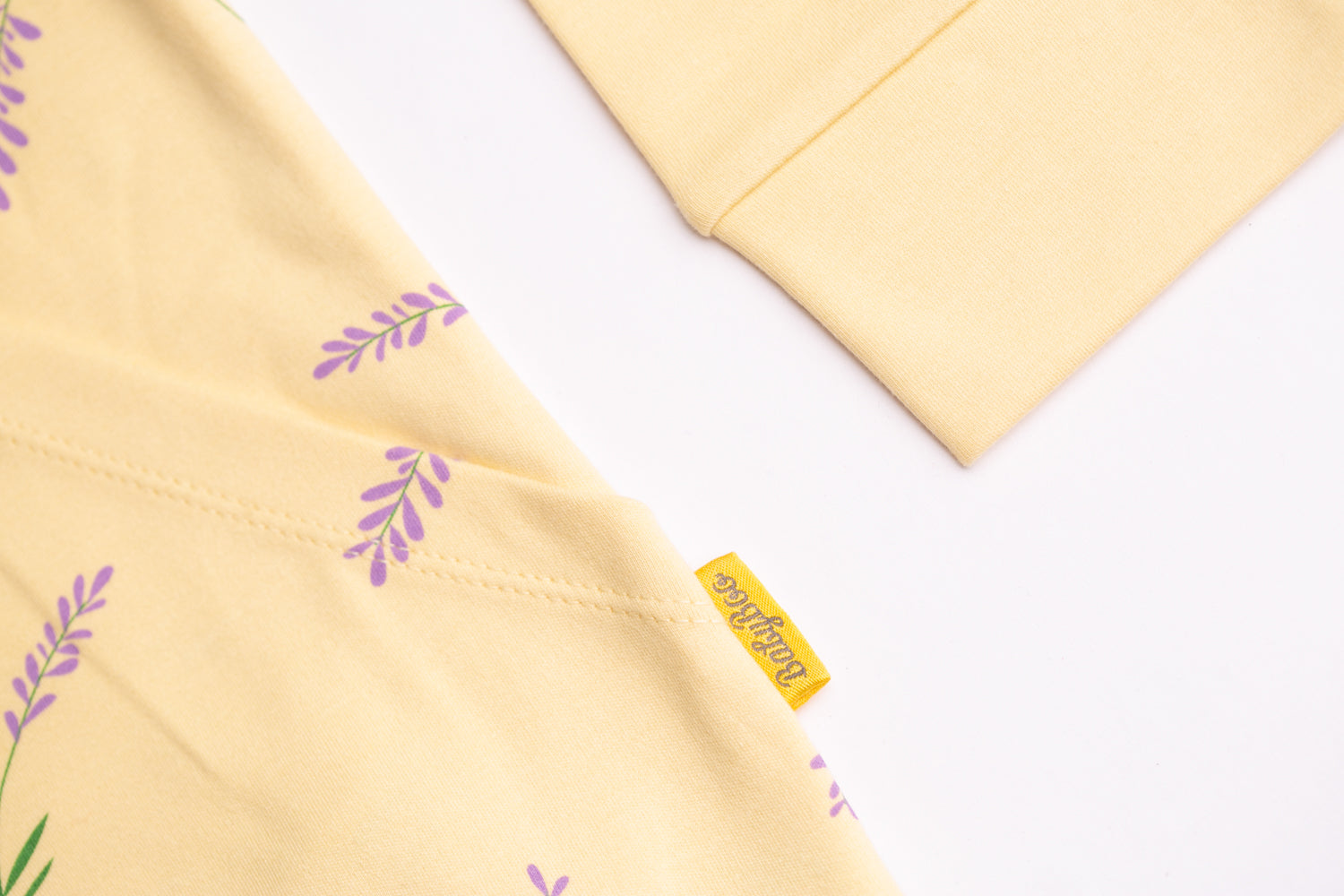 Lavender organic cotton loungewear set