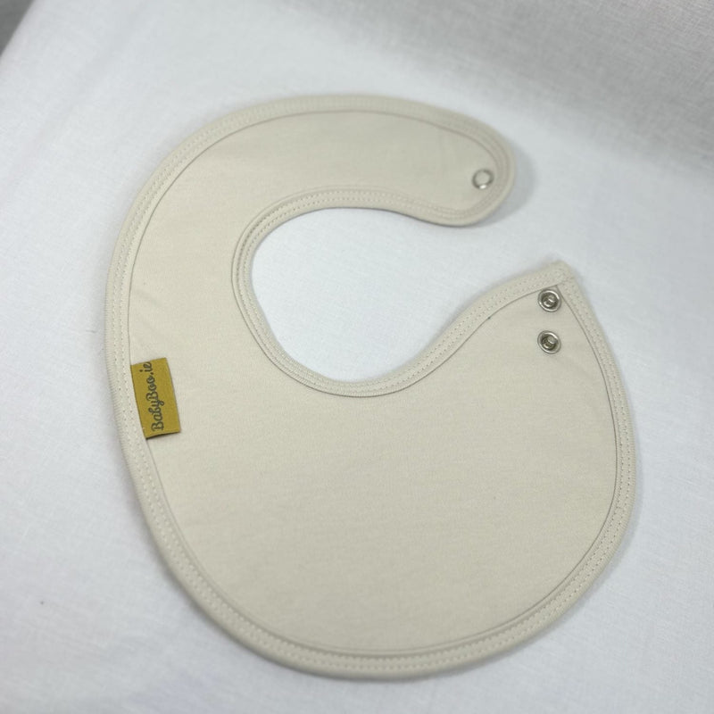 Letterman with bunny organic cotton LittleBoo newborn bib