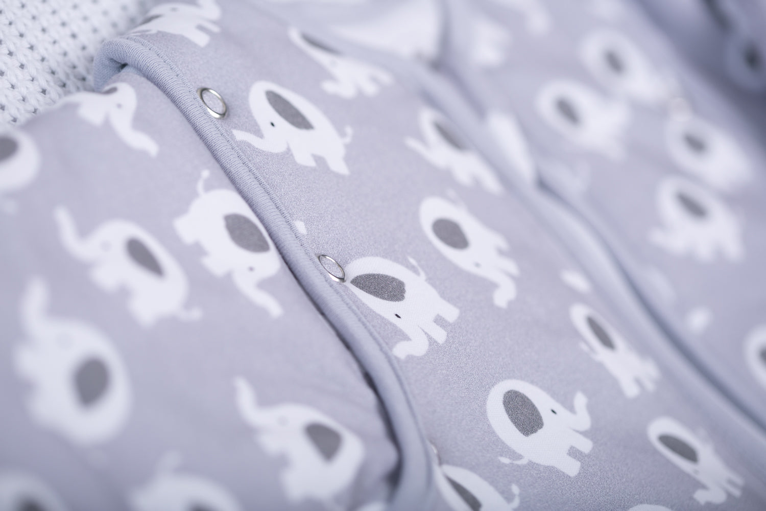 Ellie elephant organic cotton SnuggleBoo sleeping bag (2.5 tog)