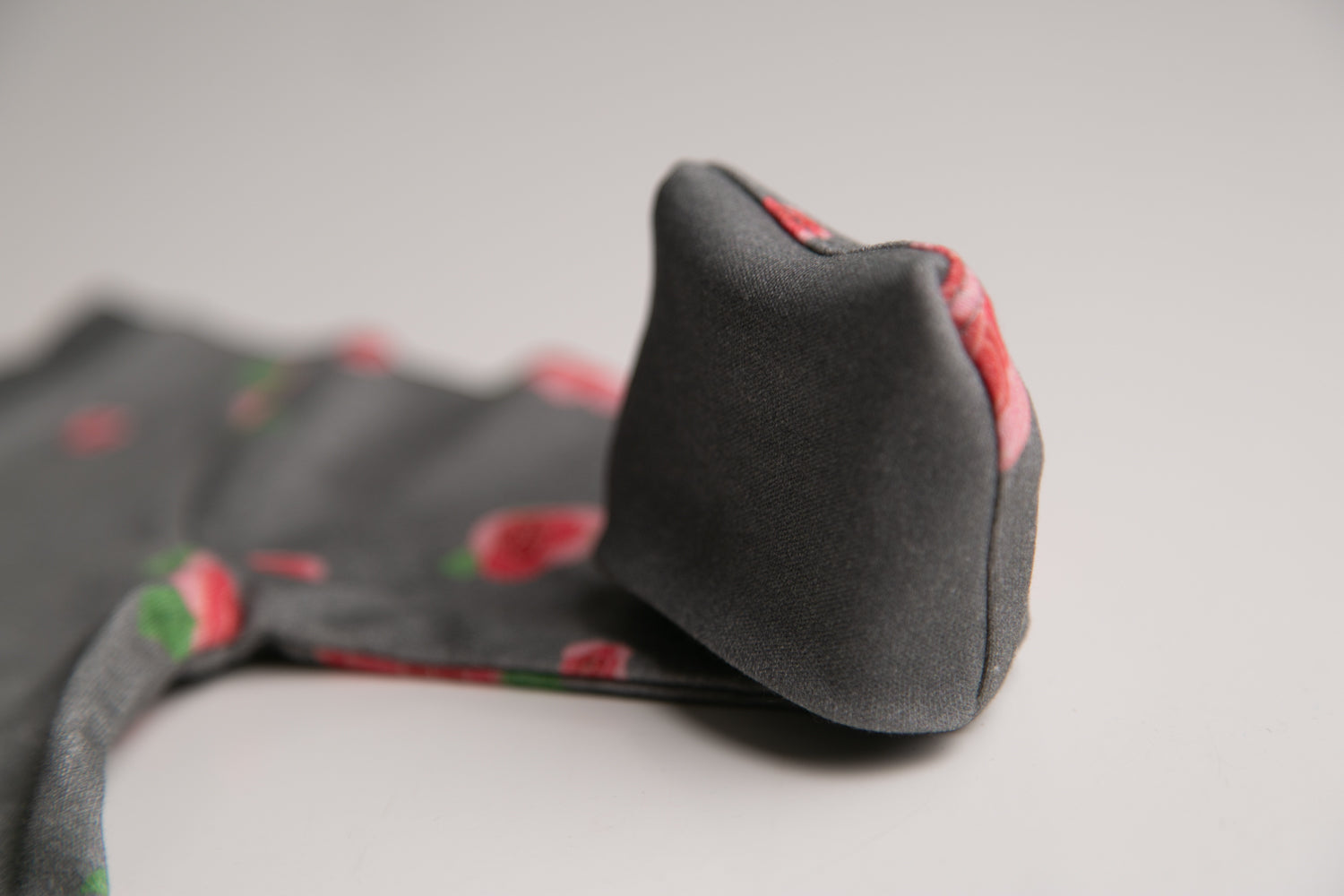 Grey roses organic cotton ZippyBoo suit