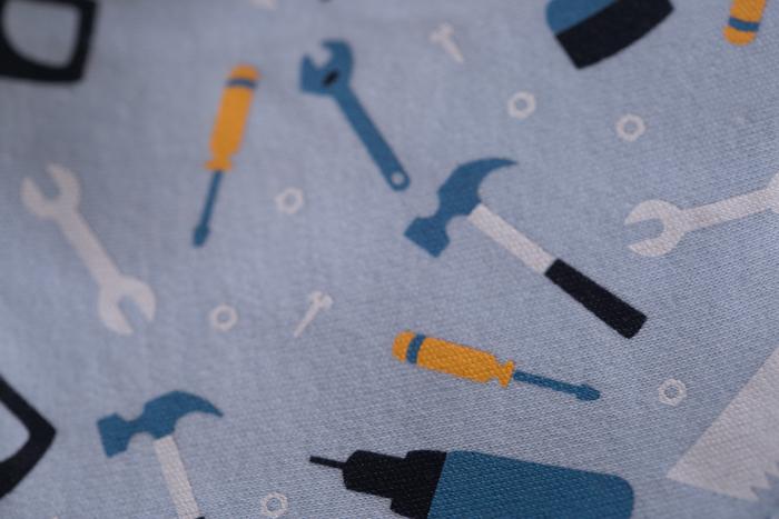 Builder boo organic cotton DribbleBoo bandana bib