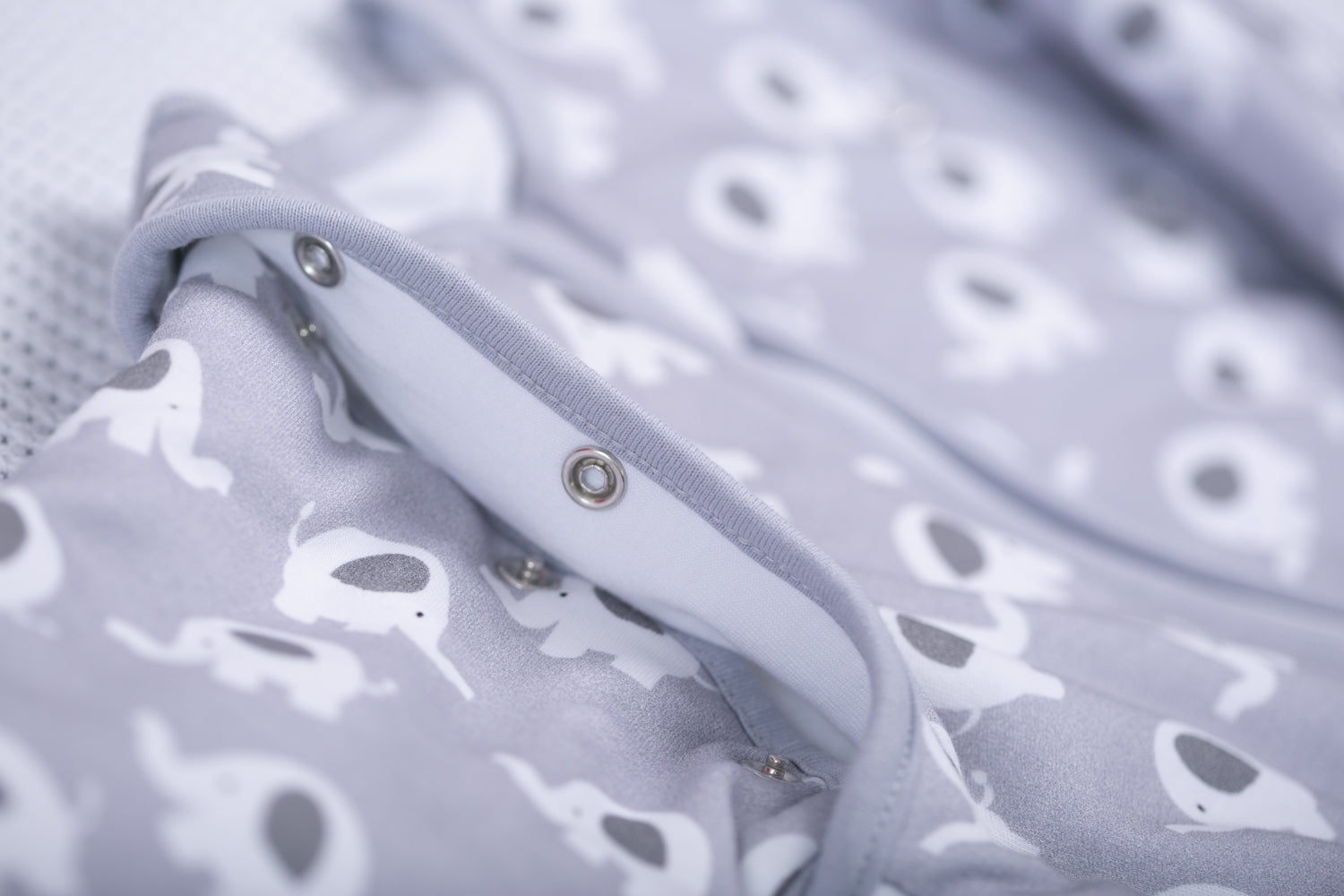Ellie elephant organic cotton SnuggleBoo sleeping bag (2.5 tog)