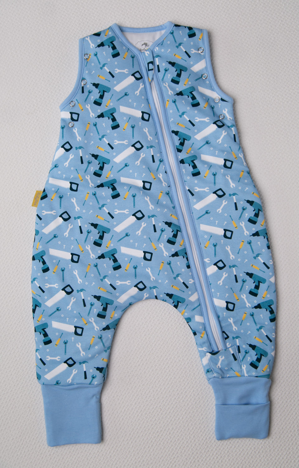 BuilderBoo organic cotton SnuggleBoo sleepsuit (1 tog)