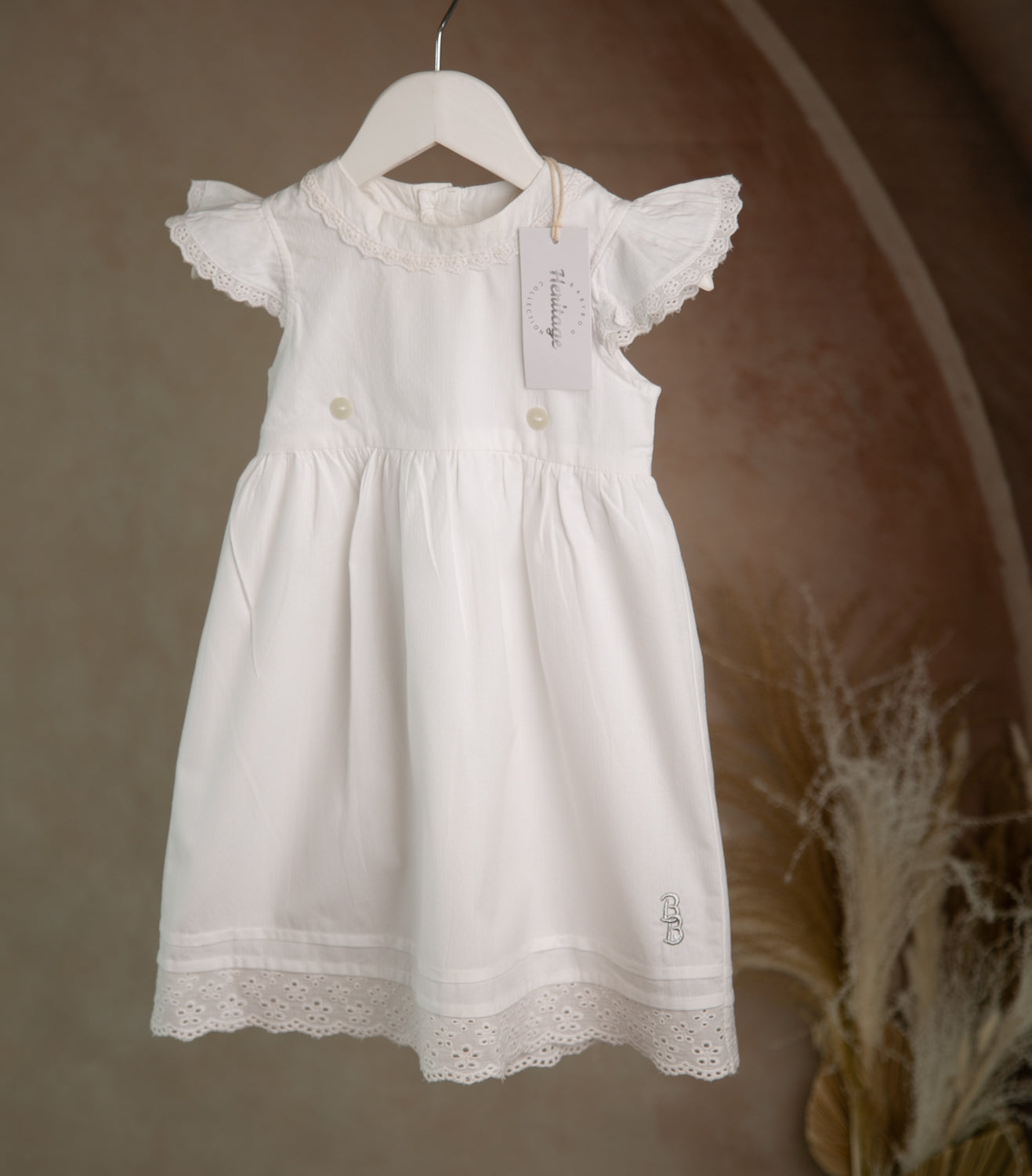 Classic style dress with detachable full length skirt (Clodagh)