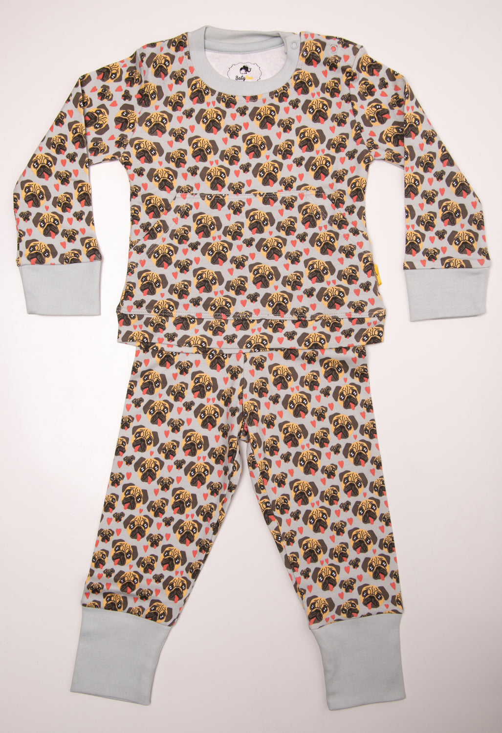 Puppy Love organic cotton loungewear set