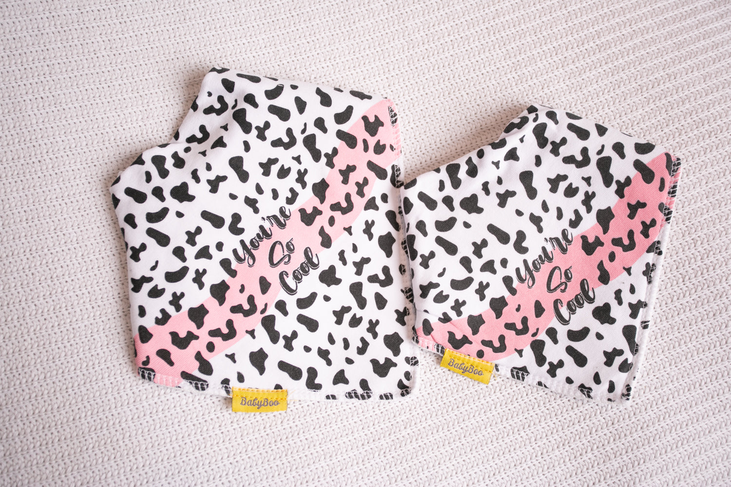 You're so cool organic cotton BiggerBoo bandana bib (Age 3+)