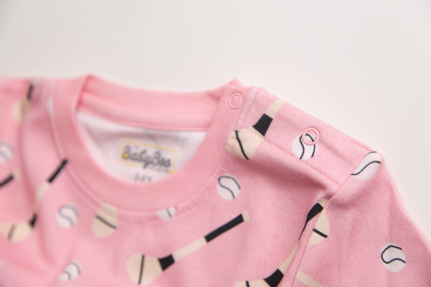 Pink GAA fan organic cotton loungewear set