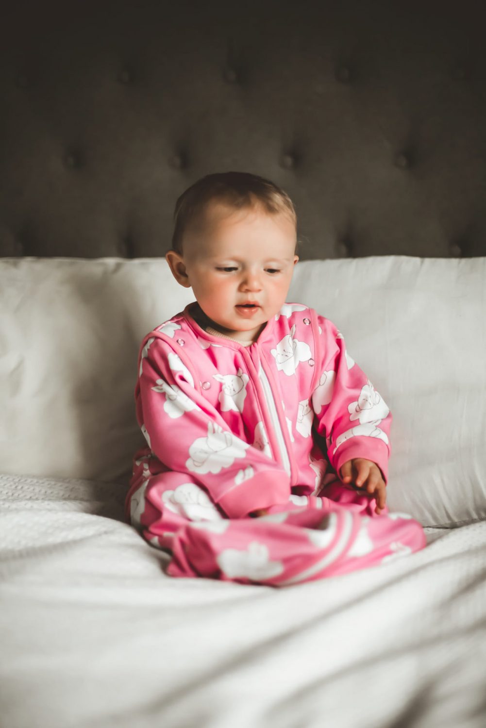 Sleepy bunnies organic cotton SnuggleBoo sleeping bag (2.5 tog)