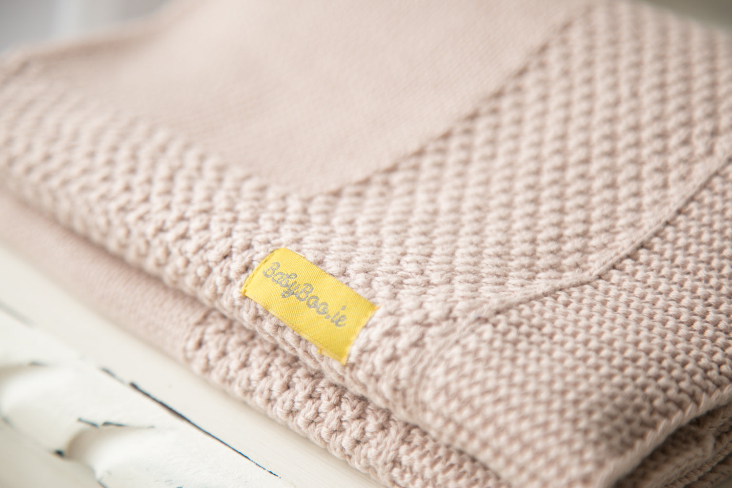 3D Puff Personalised Organic Cotton BlankieBoo baby blanket