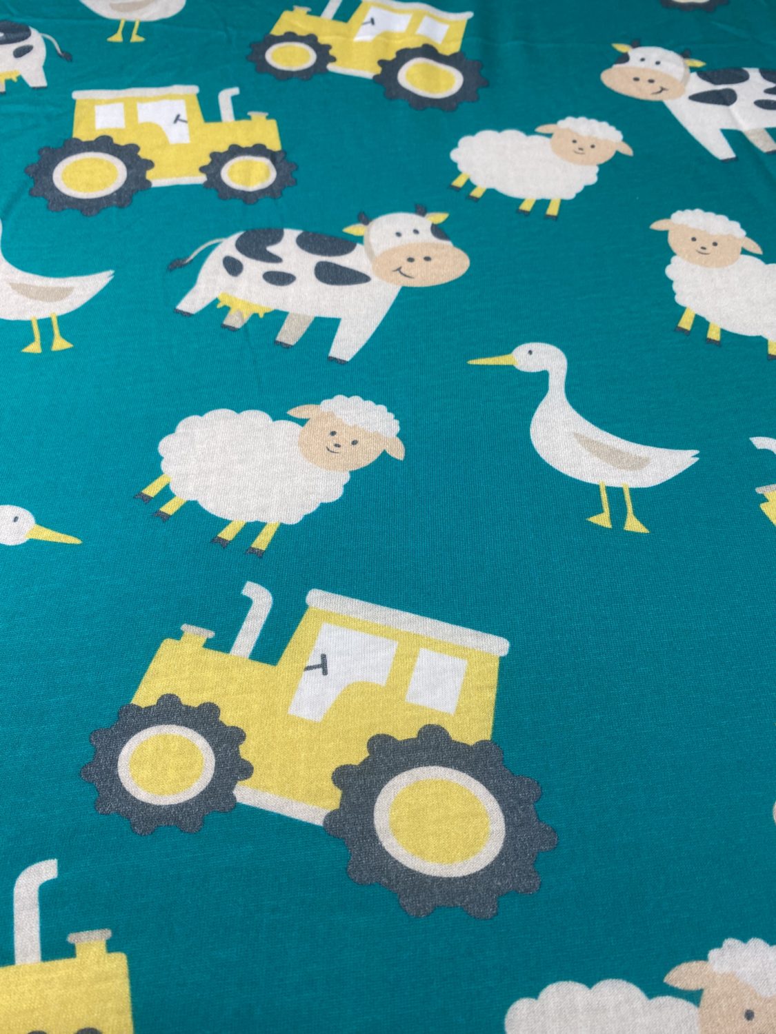 Farmyard organic cotton BeddyBoo fitted sheet