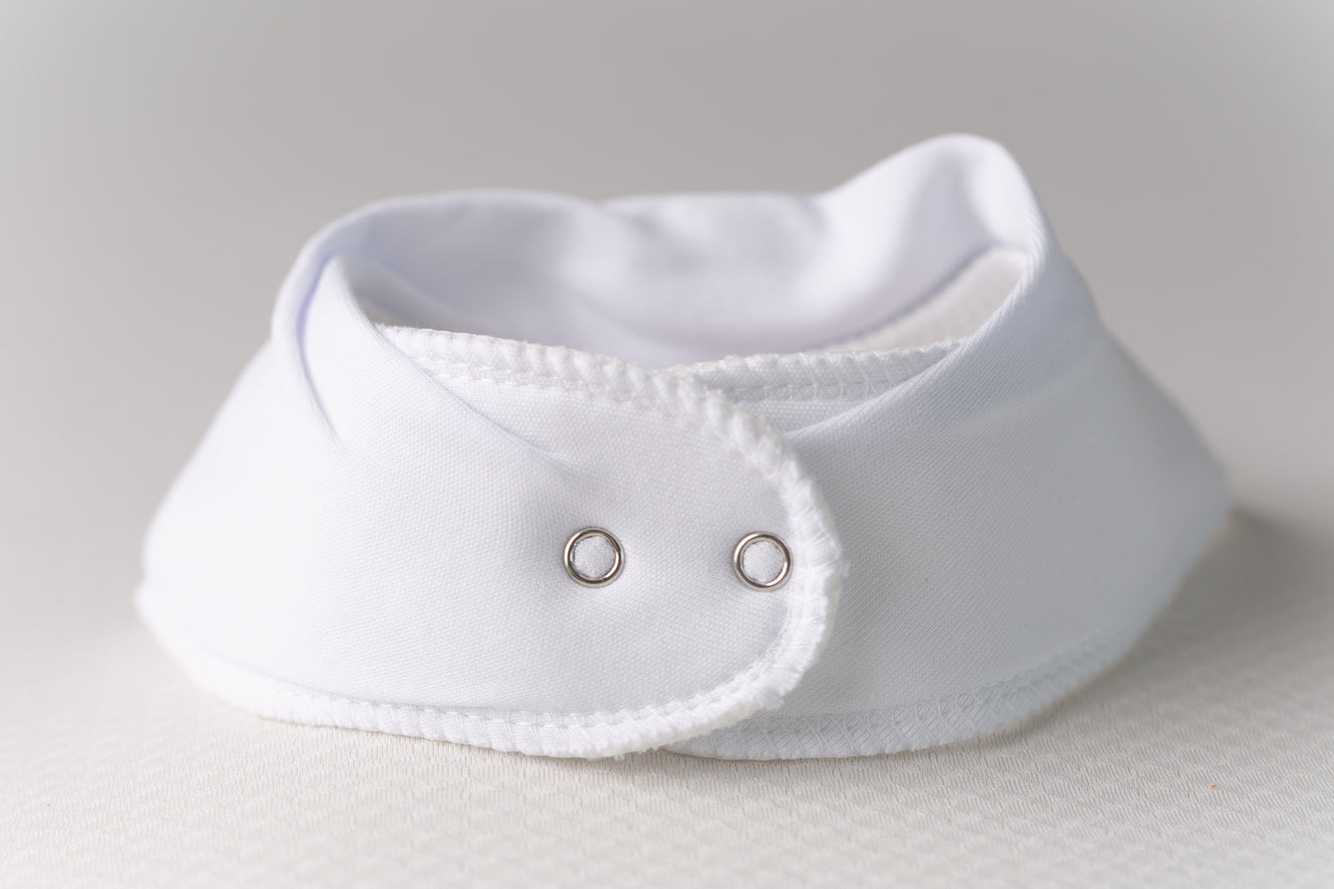 His eyes are orange Organic cotton DribbleBoo bandana bib