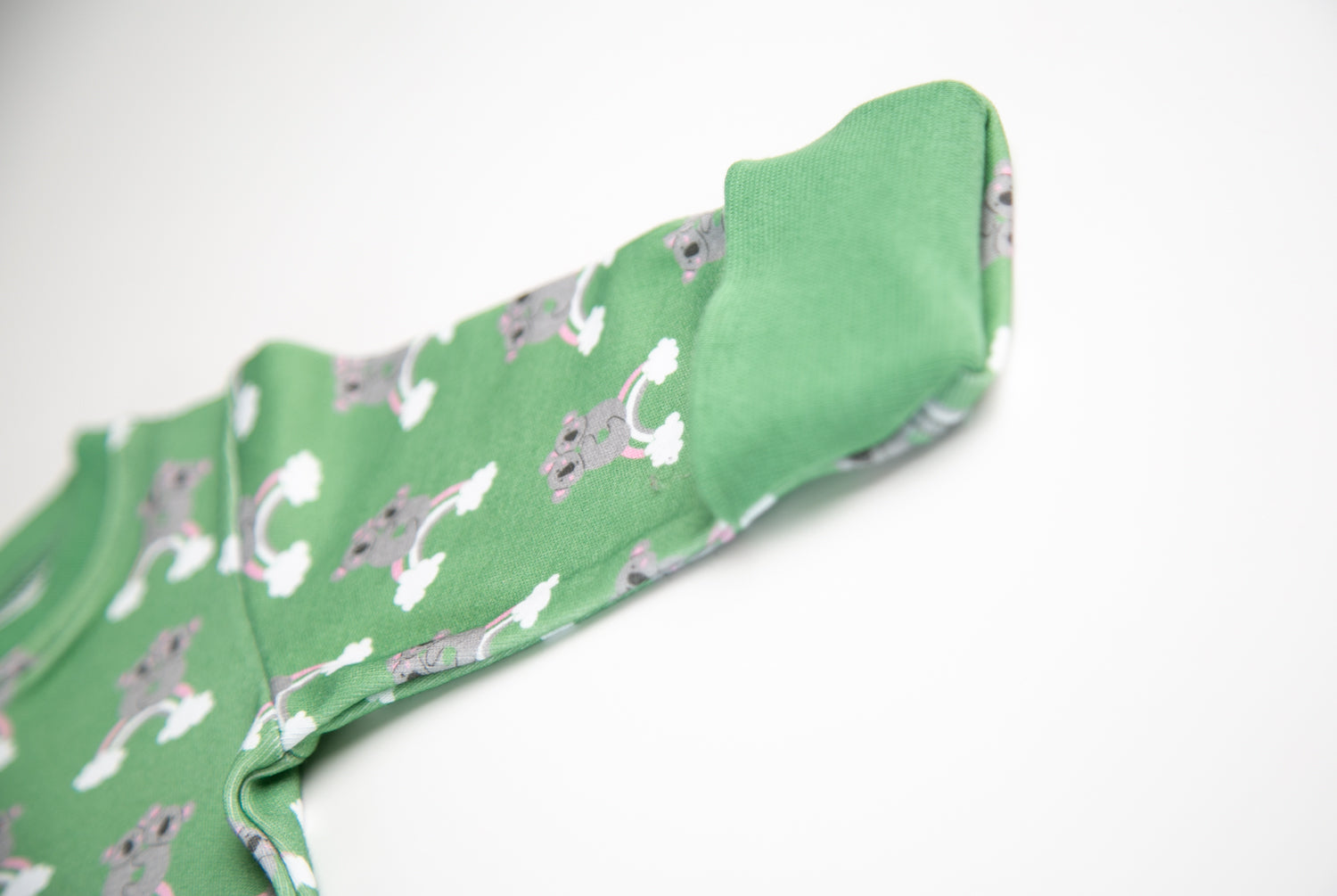 Koala organic cotton ZippyBoo suit
