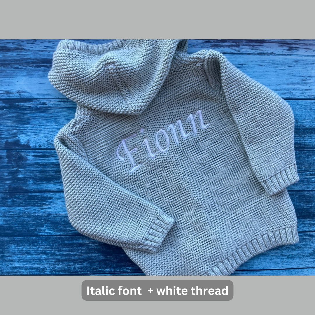 Baby blue organic cotton hoodie