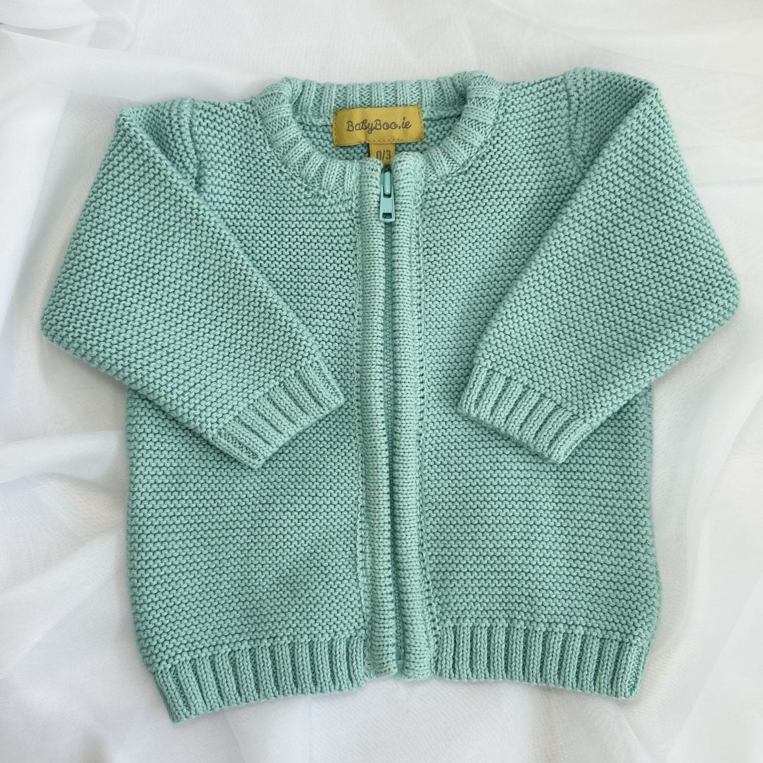 Cute Bunny Organic Cotton Zipped Cardigan