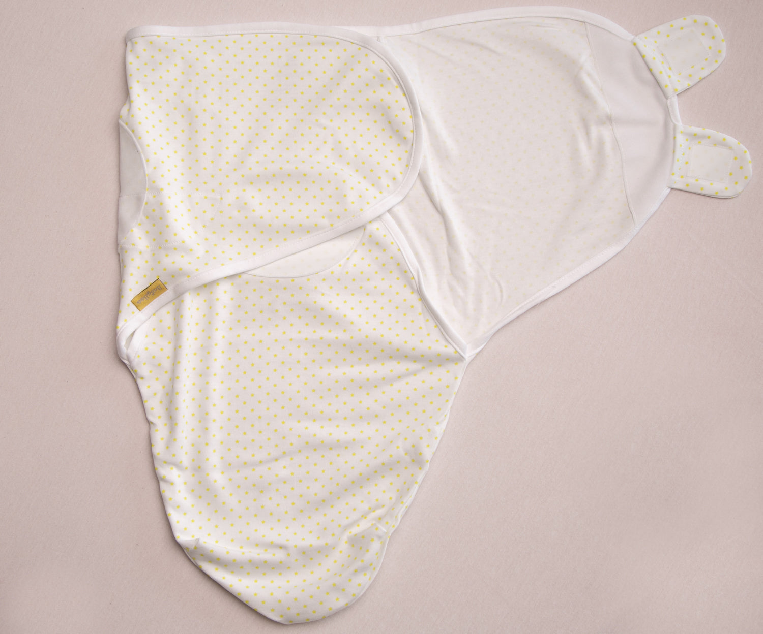Lemon stars organic cotton SwaddleBoo