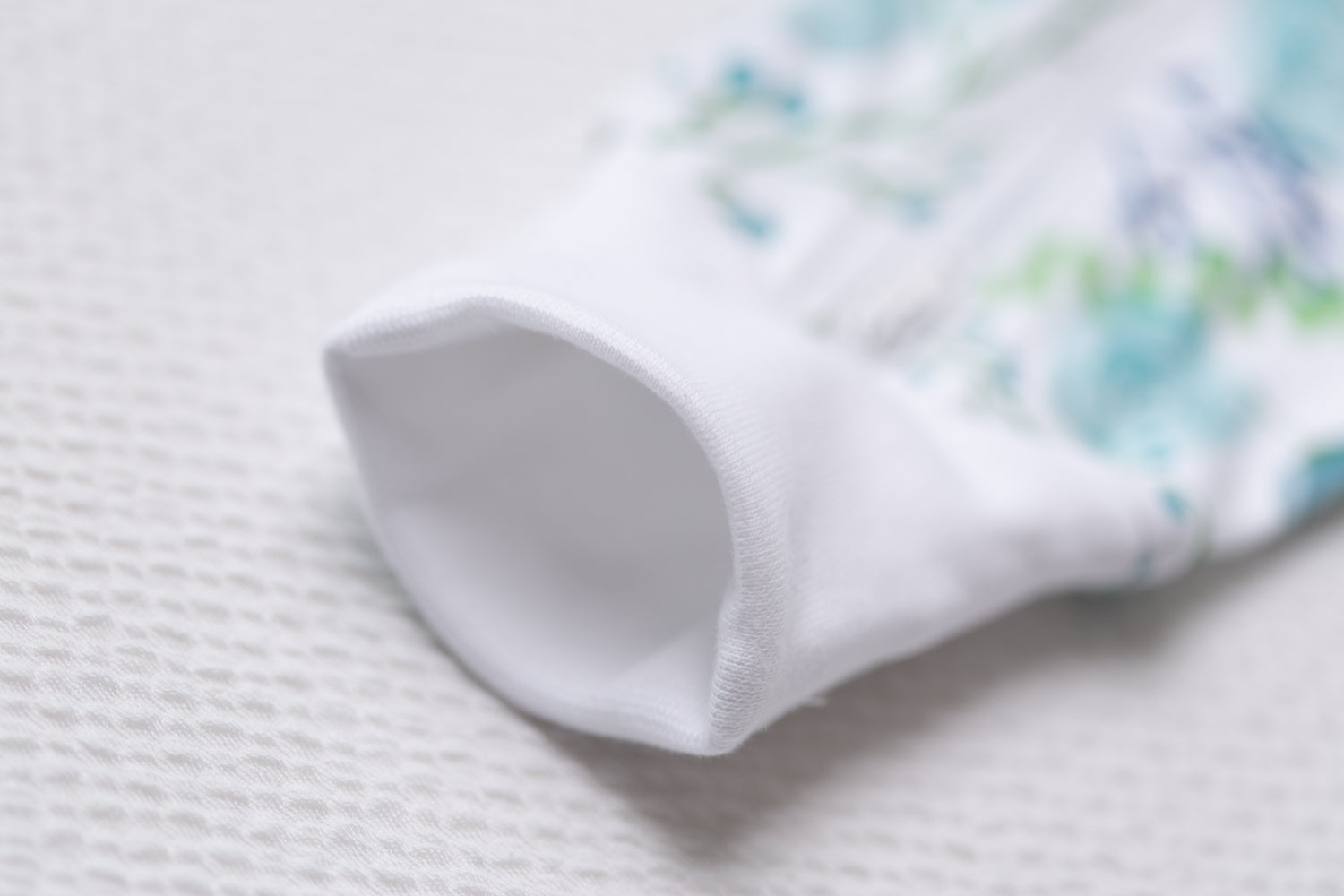 Watercolour flowers organic cotton ZippyBoo suit