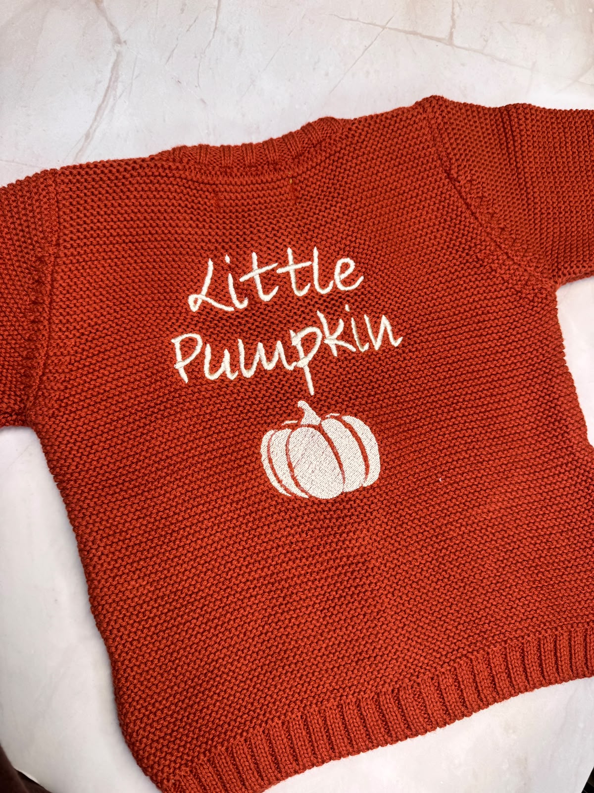 Little Pumpkin Organic Cotton Zipped Cardigan