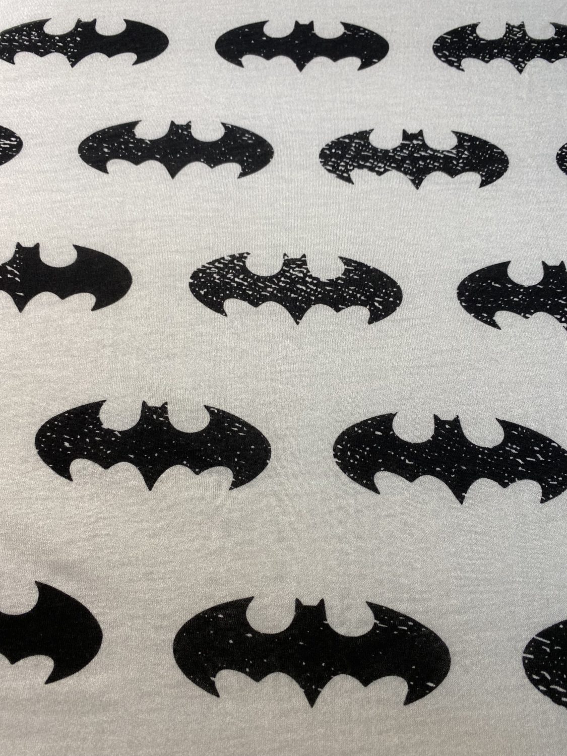 Grey Batman organic cotton BeddyBoo fitted sheet