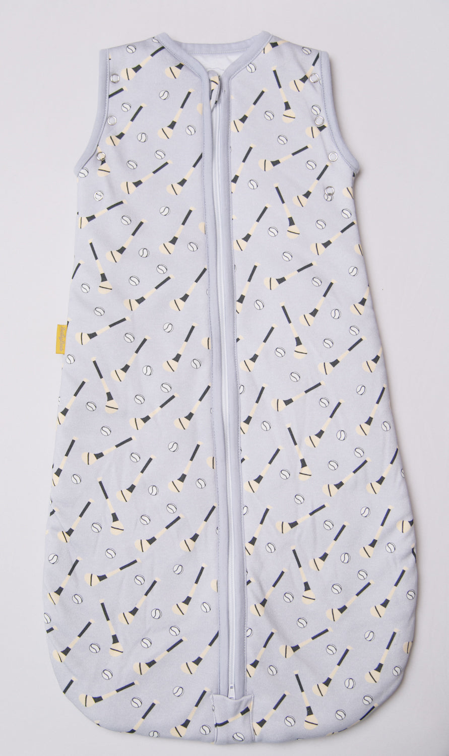 Grey GAA fan organic cotton SnuggleBoo sleeping bag (1 tog)