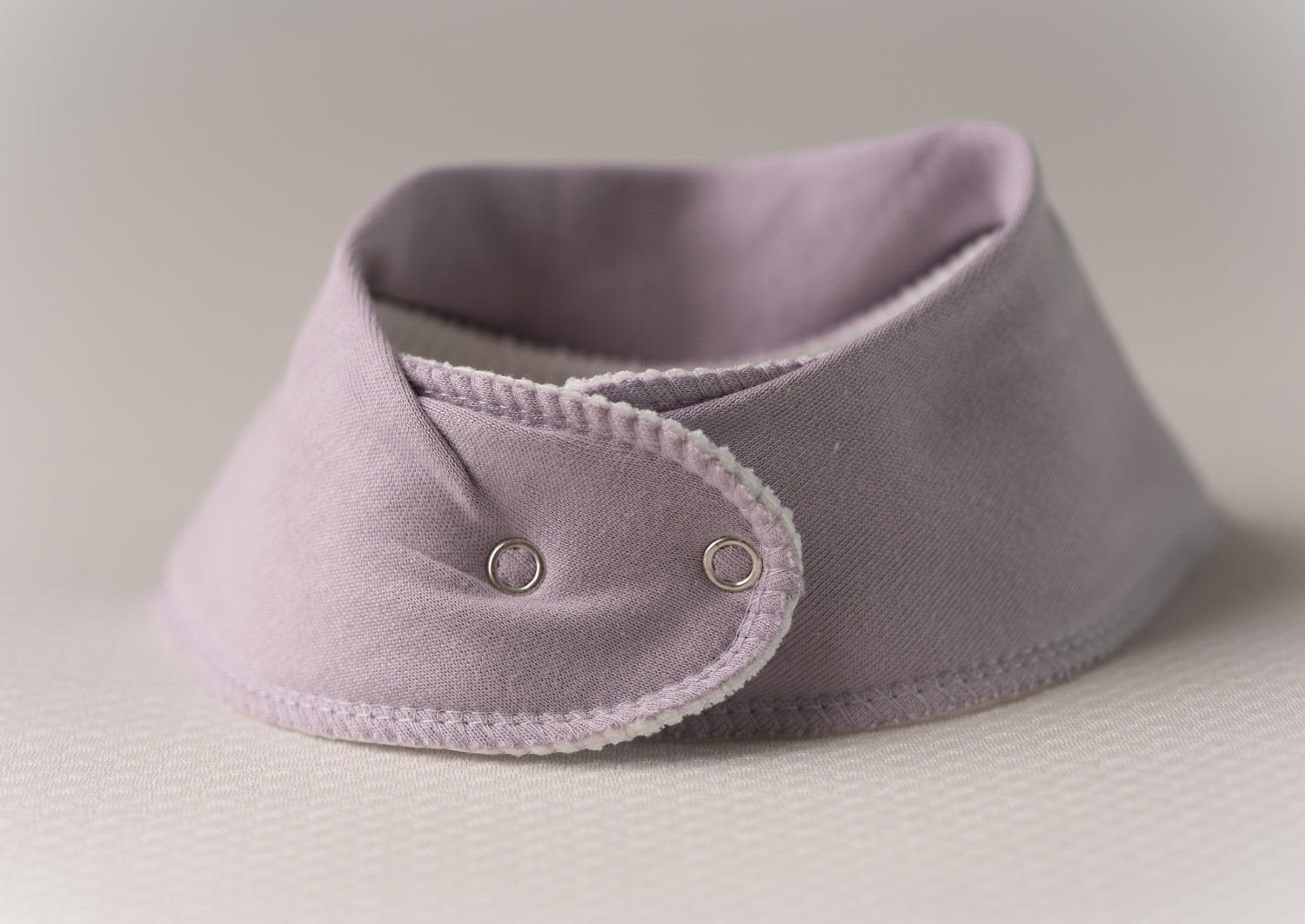 Bunny Love organic cotton DribbleBoo bandana bib