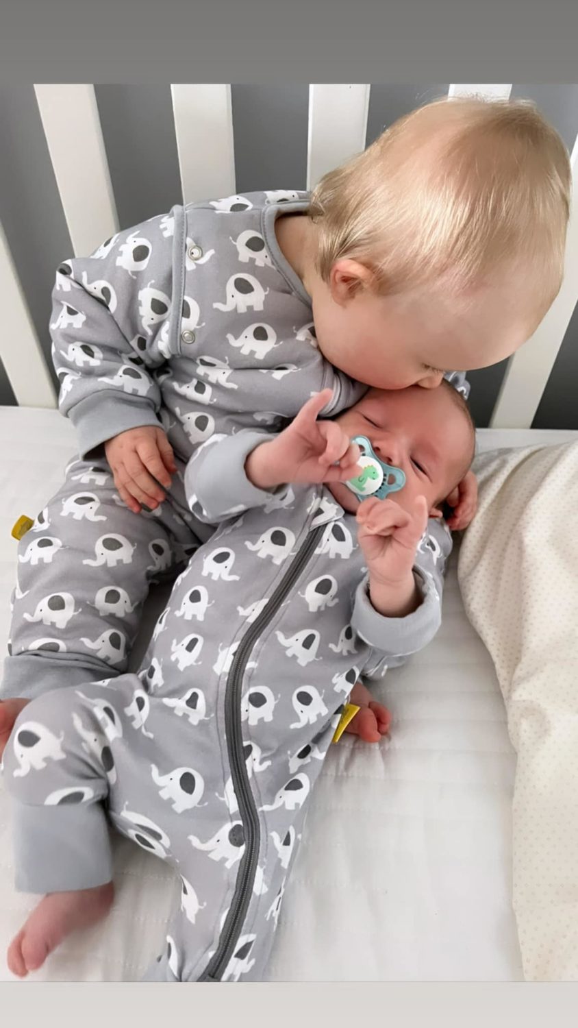 Ellie elephant organic cotton ZippyBoo suit