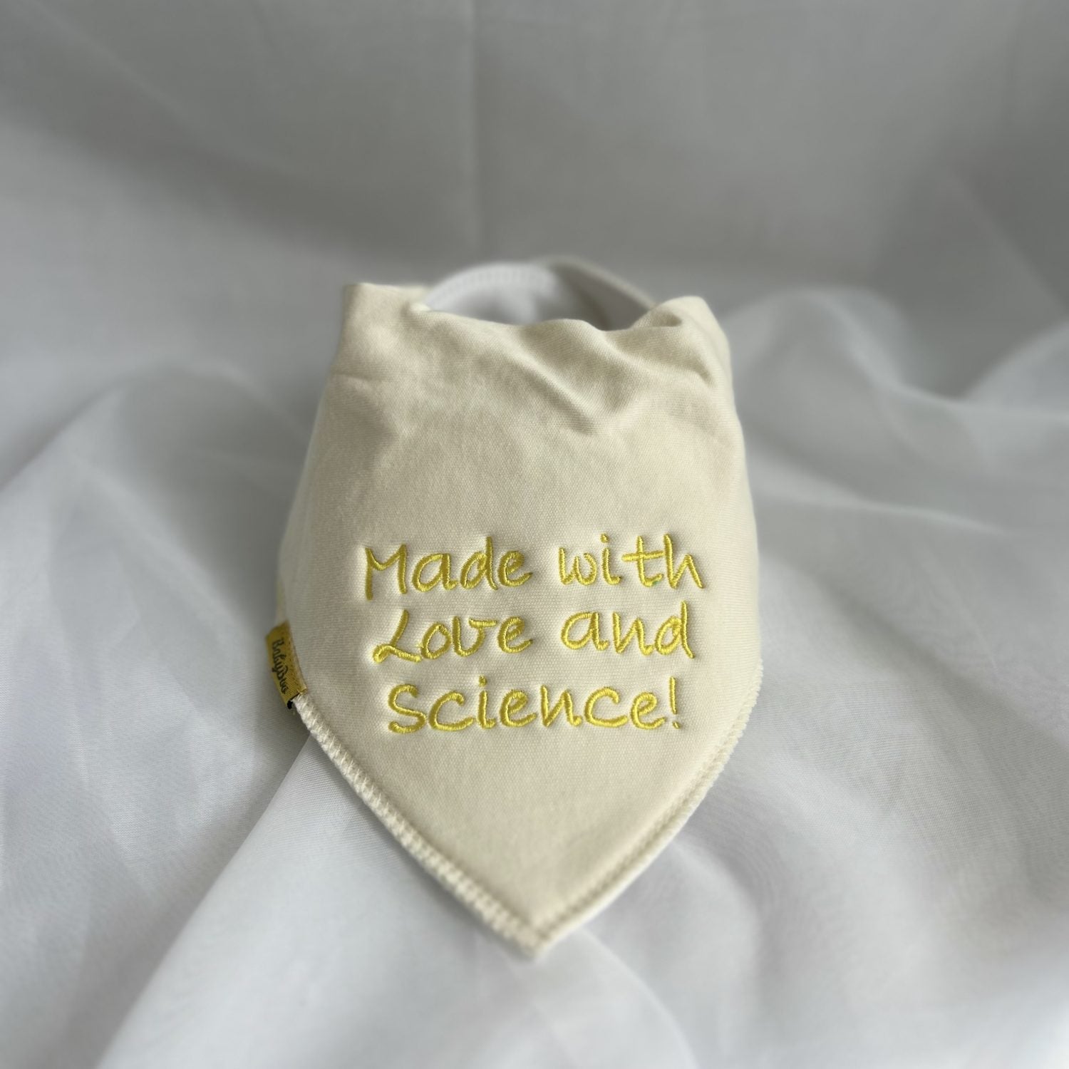 Made with Love & Science organic cotton DribbleBoo bandana bib