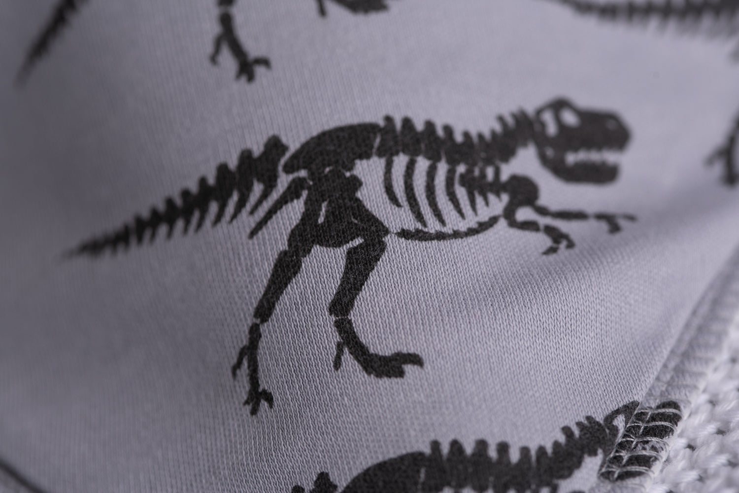 Tiny the T-Rex organic cotton DribbleBoo bandana bib